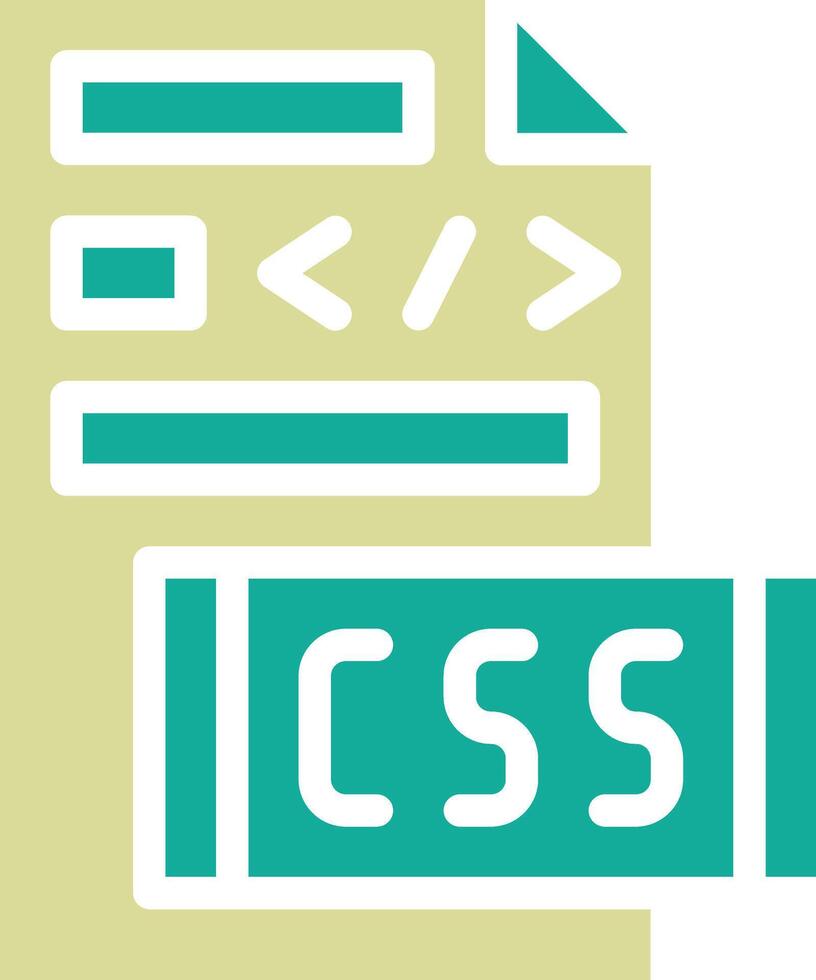 CSS File Vector Icon
