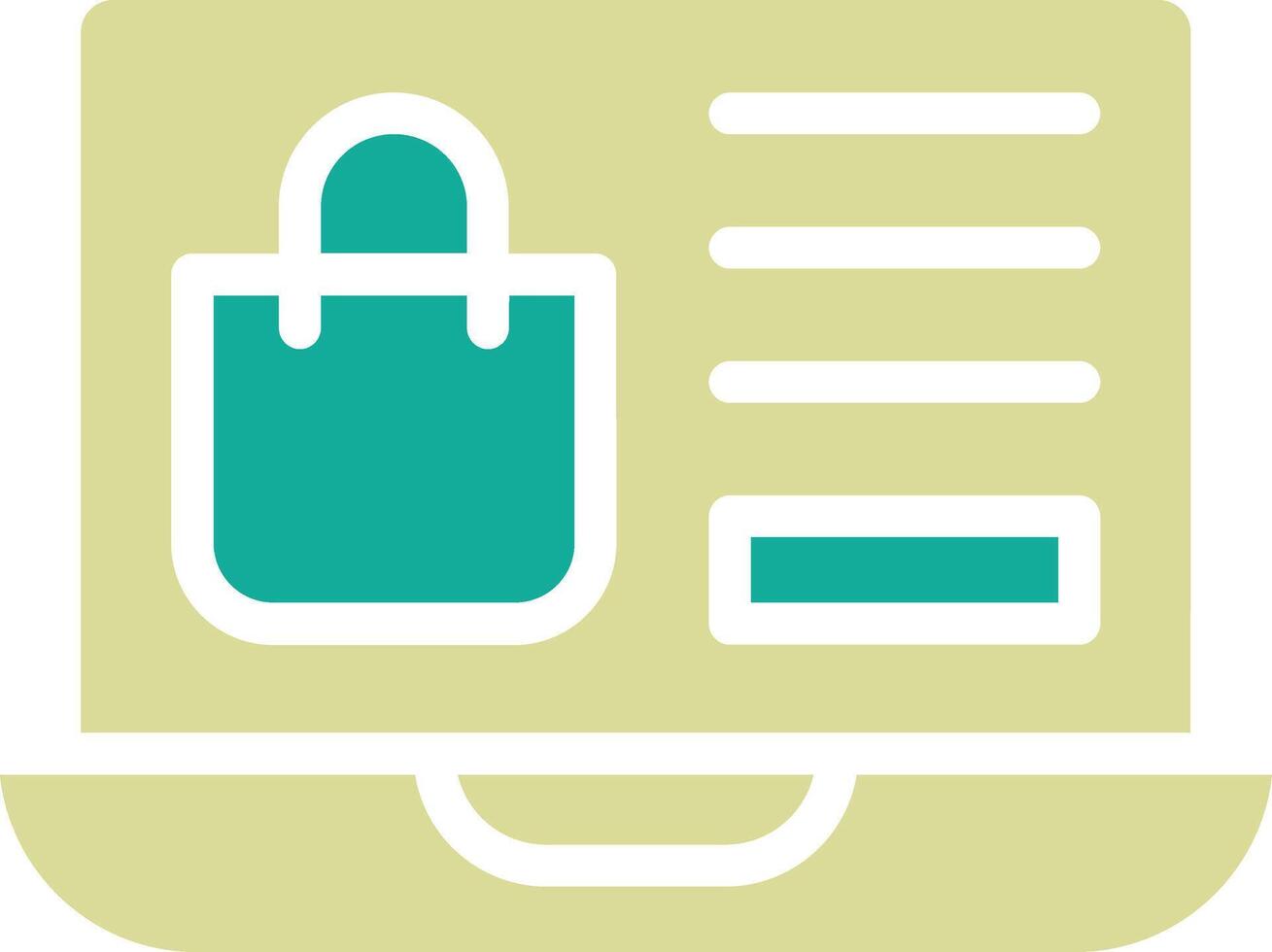 Online Business Vector Icon
