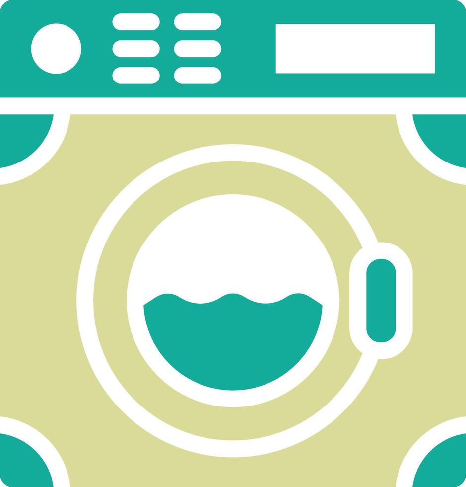 Laundry Machine Vector Icon