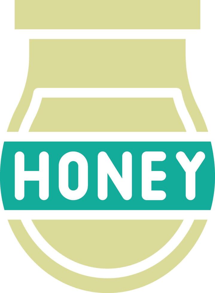 Honey Jar Vector Icon