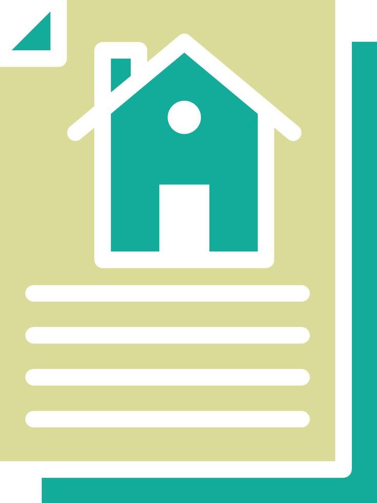 Property Agreement Vector Icon