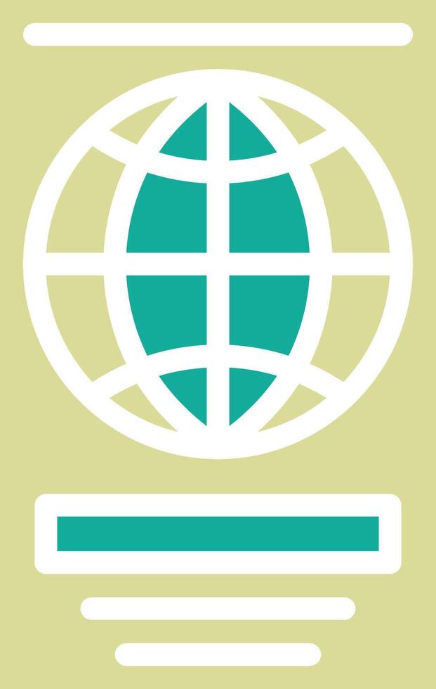 Passport Vector Icon