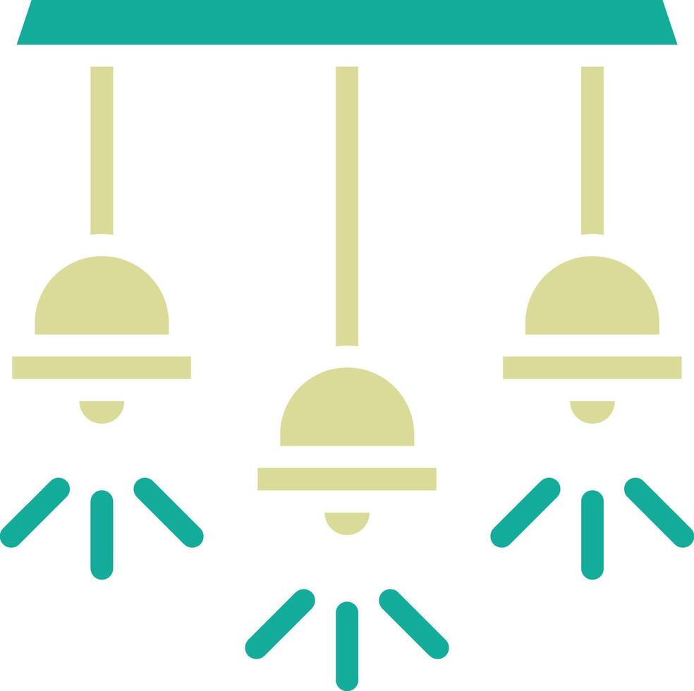 Ceiling Lamp Vector Icon