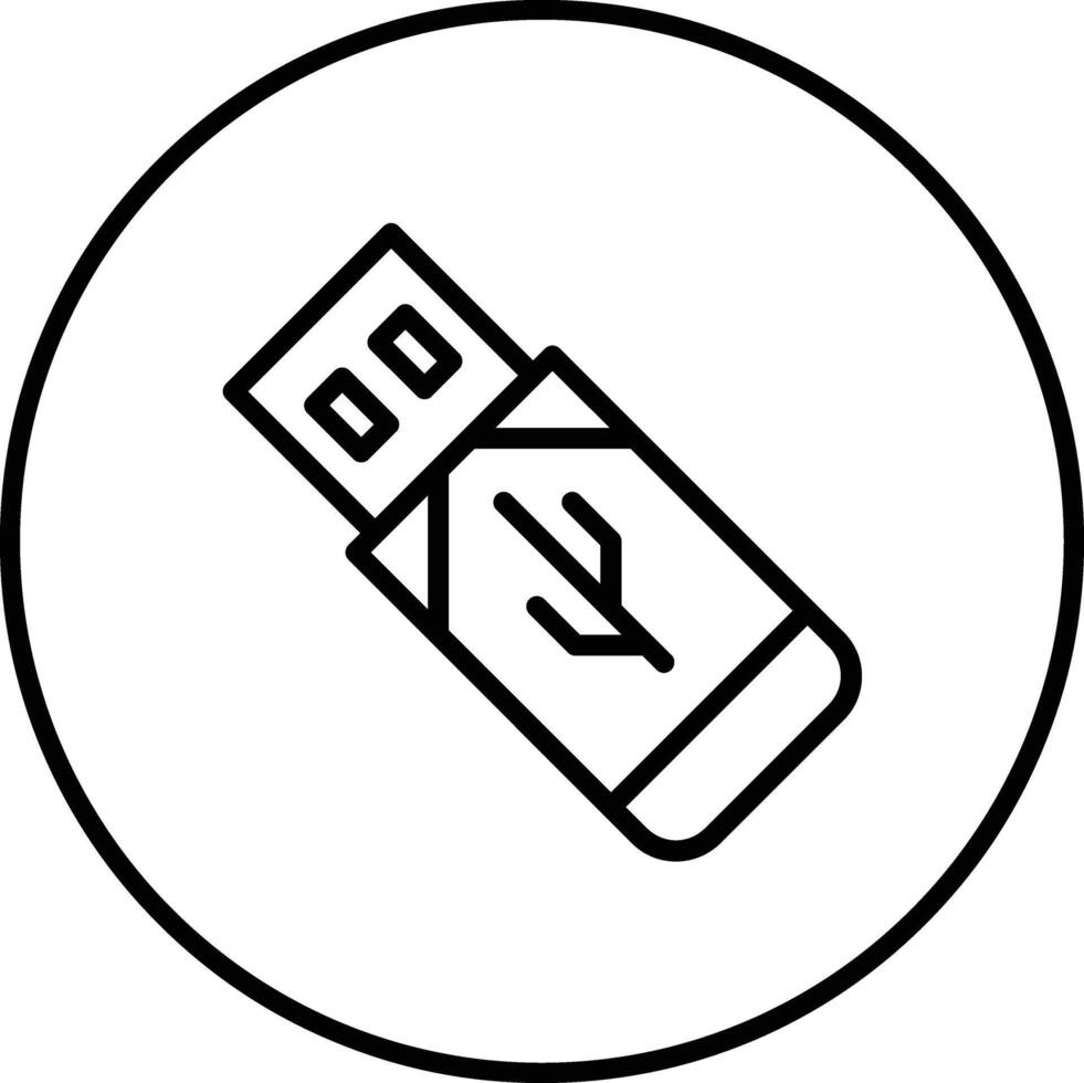 USB Vector Icon