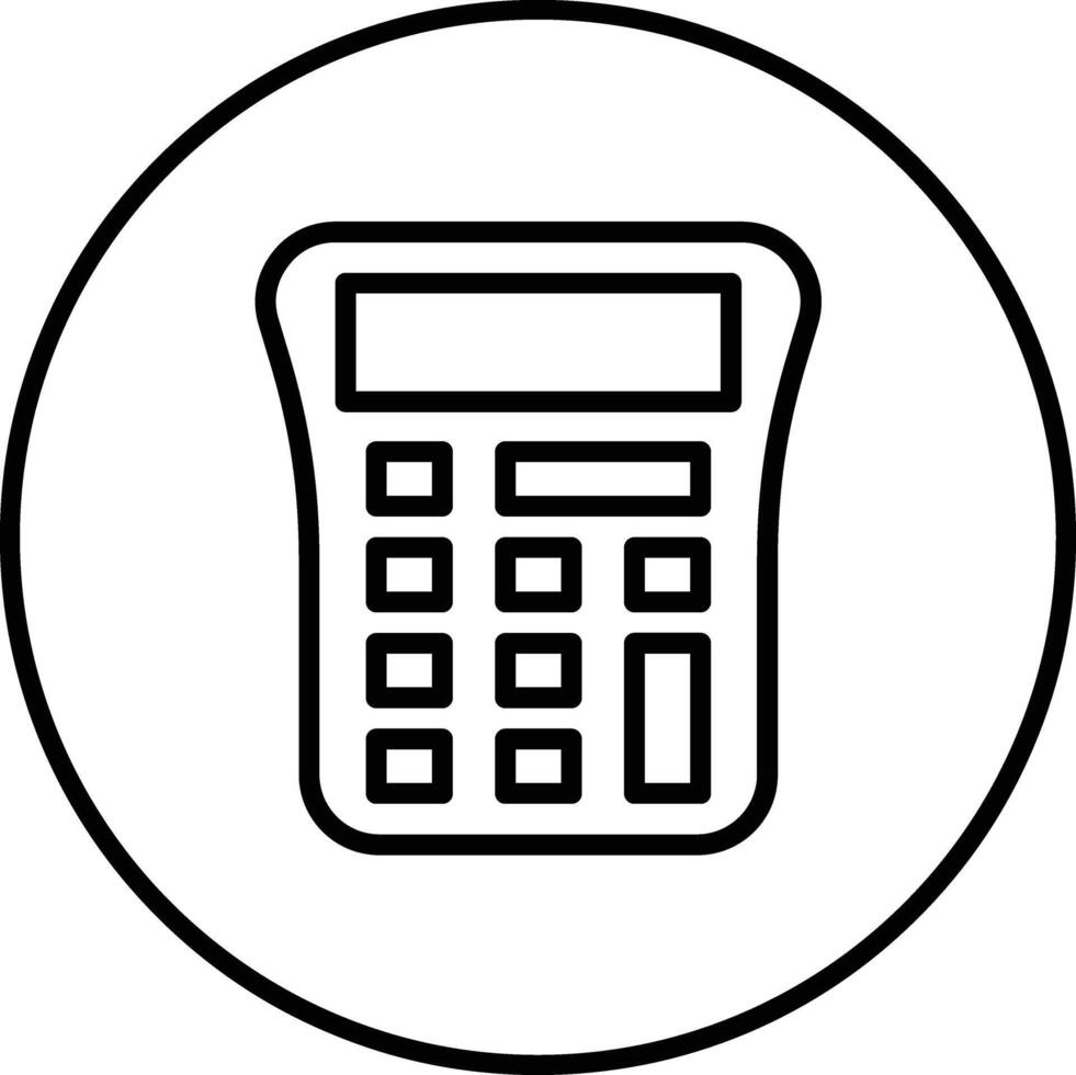 Calculator Vector Icon