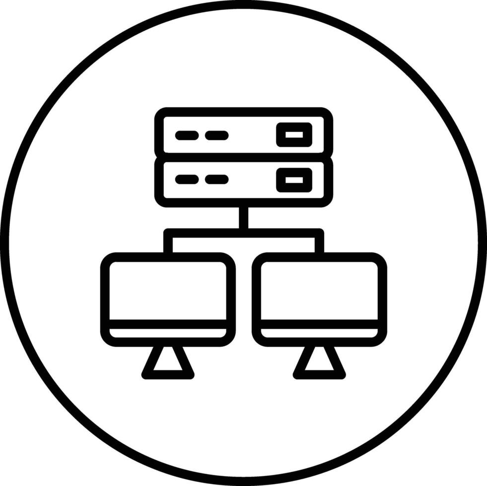 System Netowrk Vector Icon