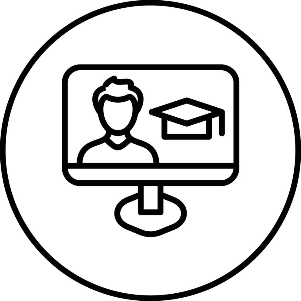 Elearning Vector Icon