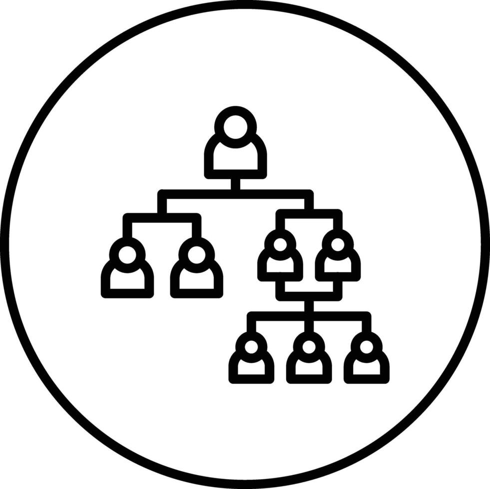 Hierarchy Vector Icon