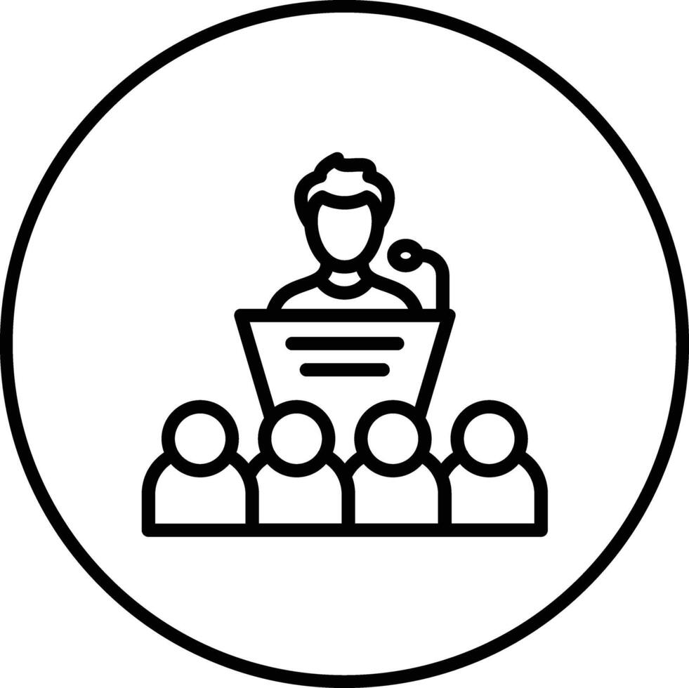 Conference Vector Icon