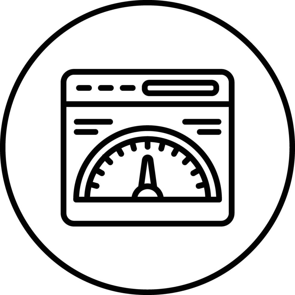 Page Speed Vector Icon