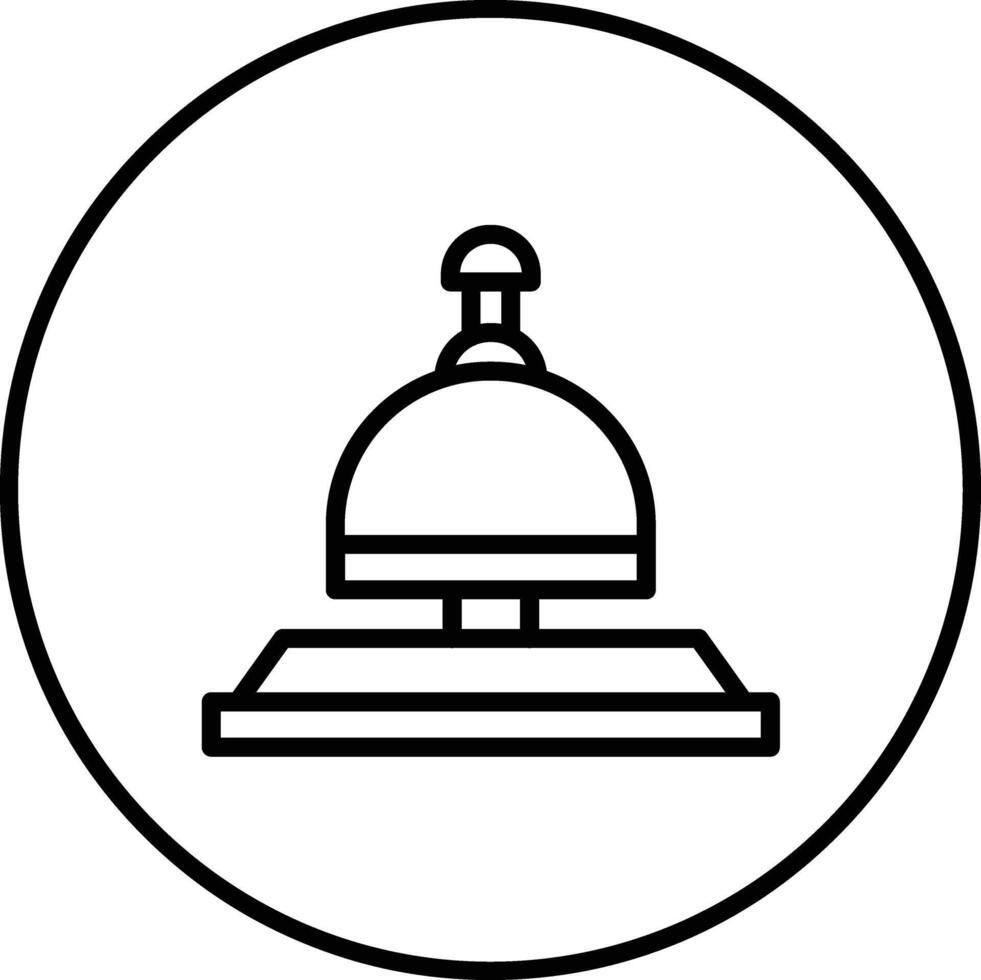 Desk Bell Vector Icon