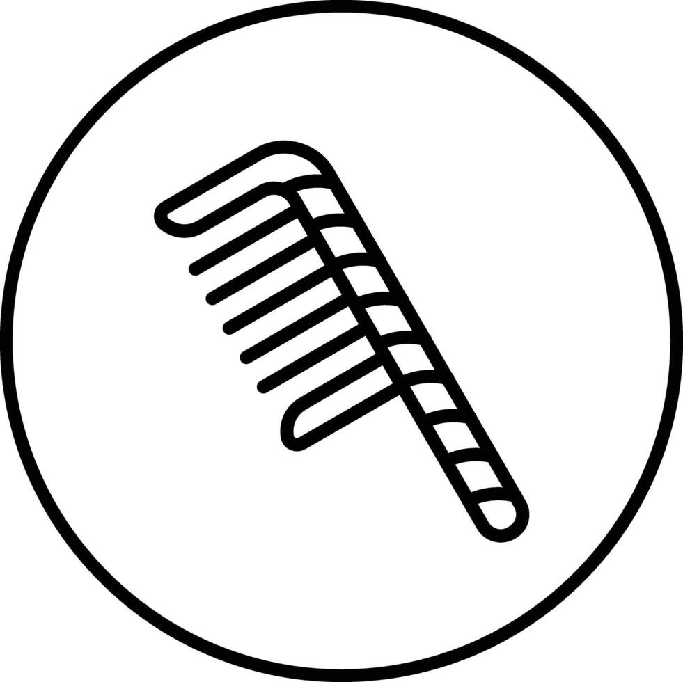 Hair Comb Vector Icon