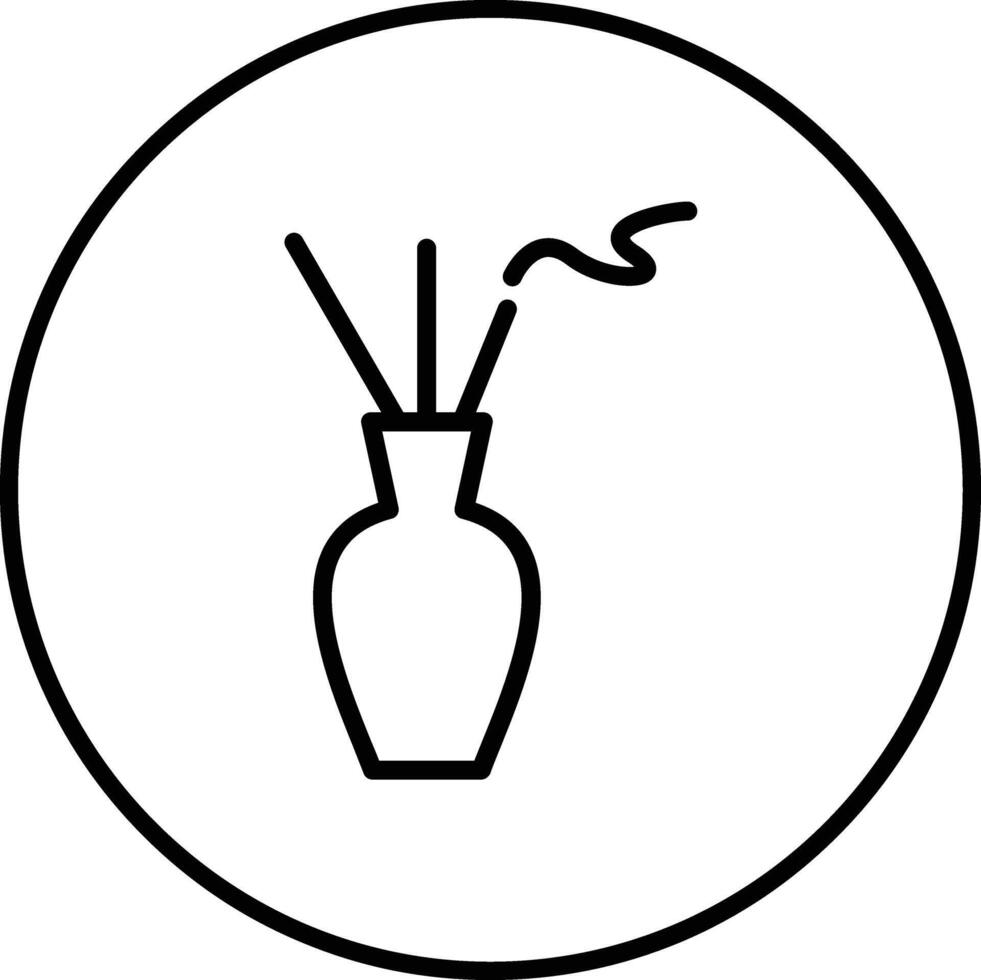 Incense Sticks Vector Icon