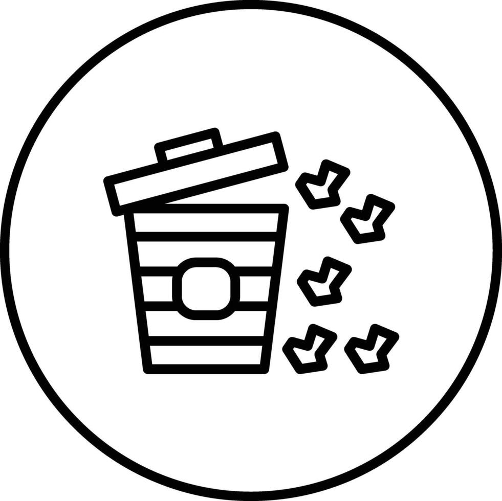 Litter Vector Icon