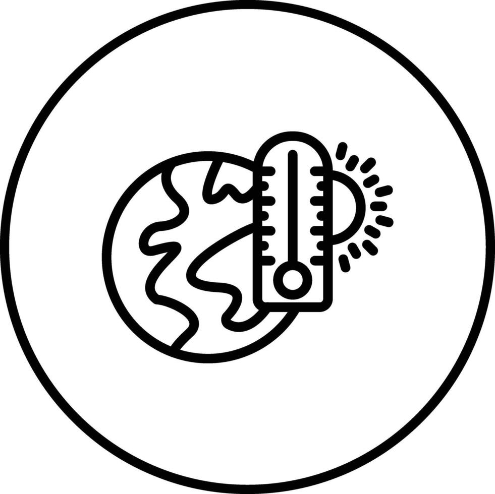 Global Warming Vector Icon