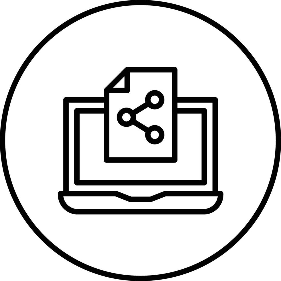 Share Files Vector Icon