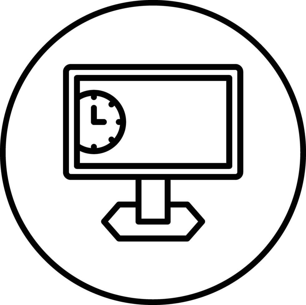 Monitor Vector Icon