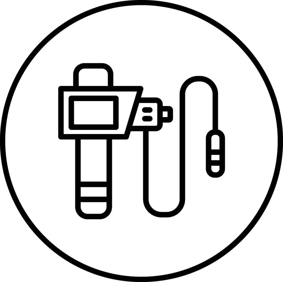 Colonoscopy Vector Icon