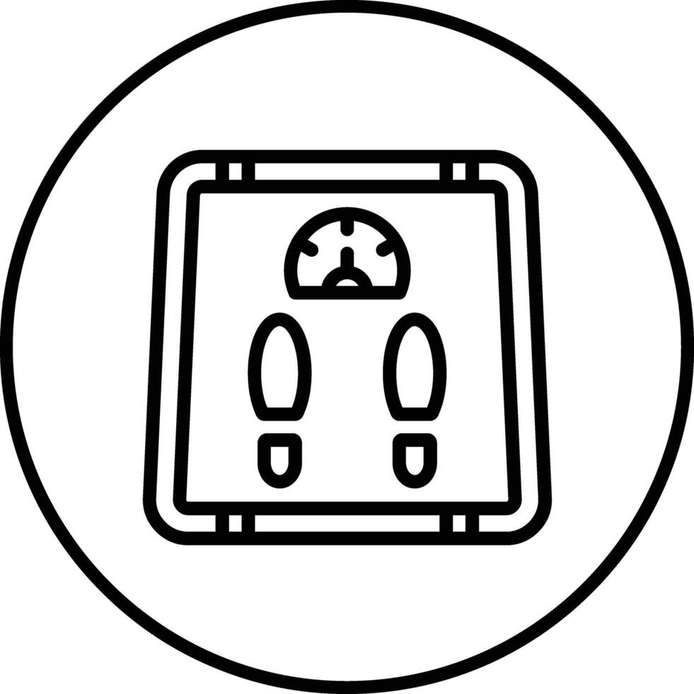 Weight Check Vector Icon