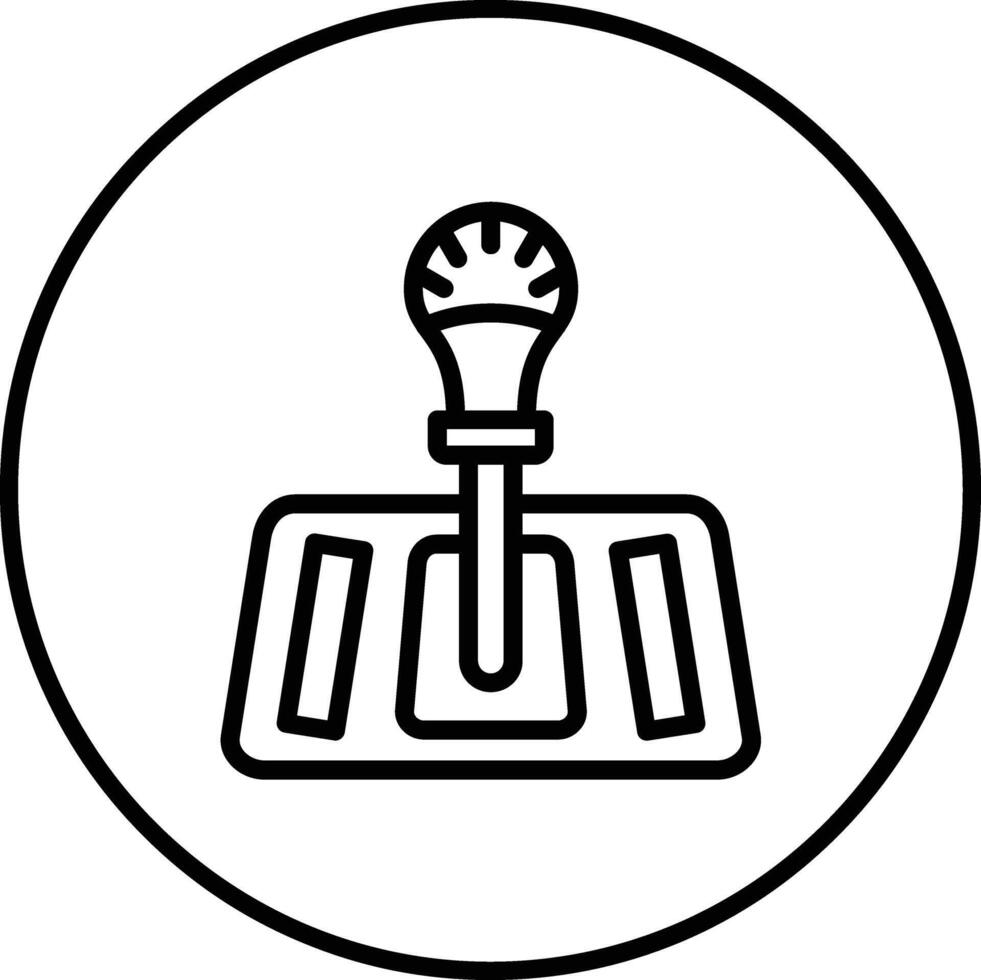 Gearshift Vector Icon