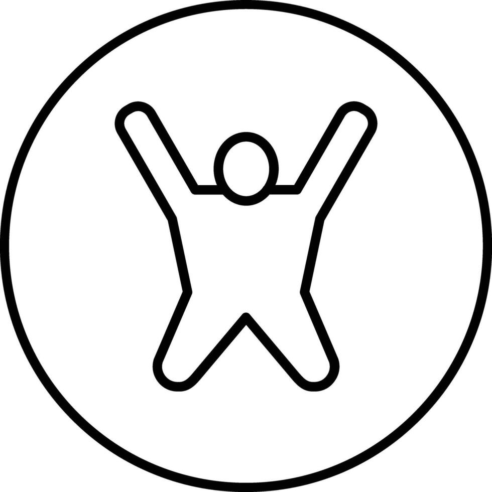Extended Pose Vector Icon