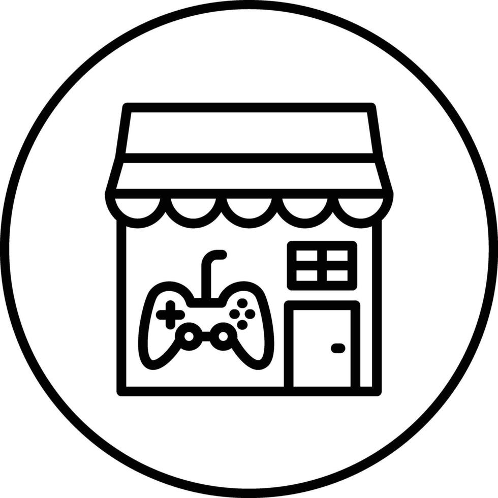 Game Store Vector Icon