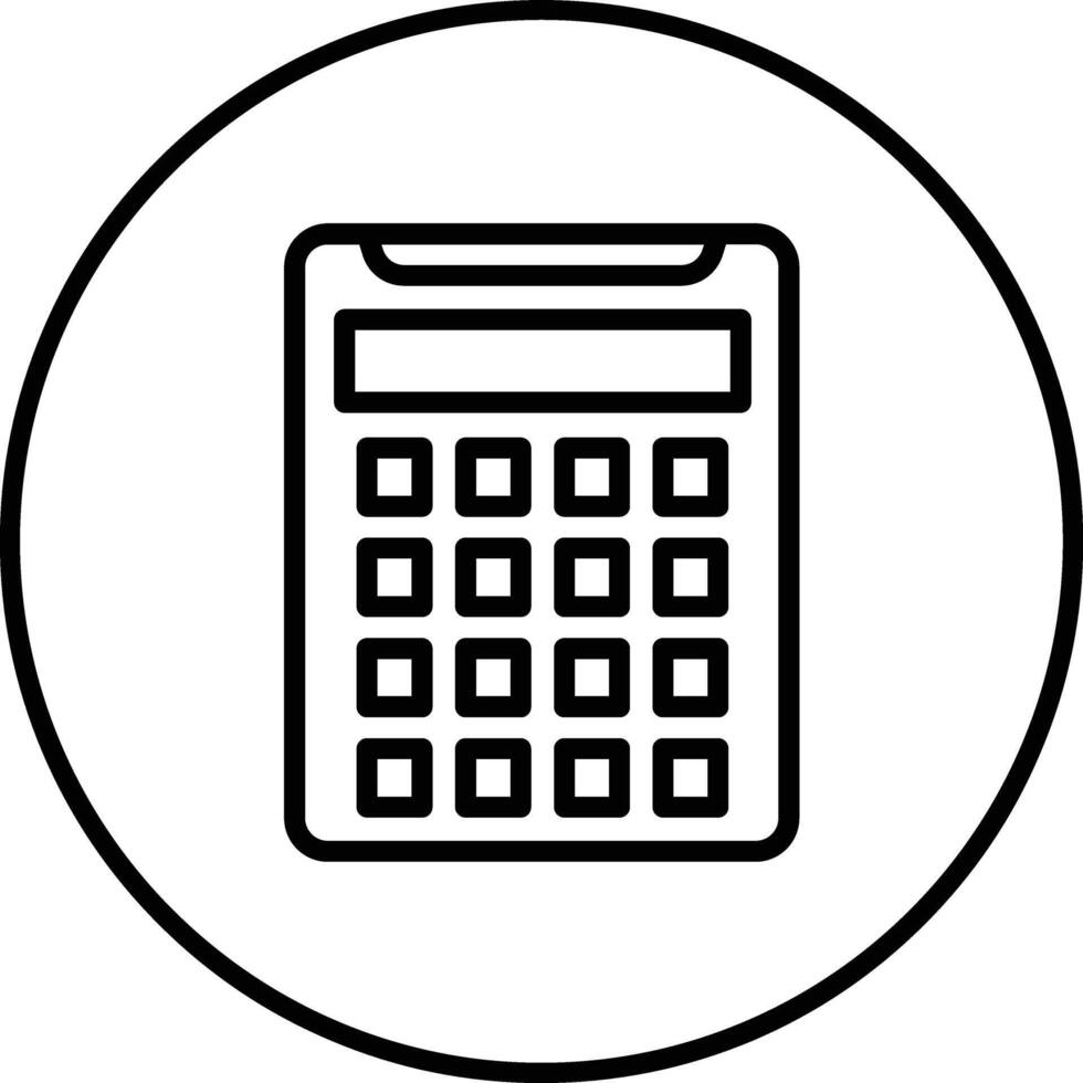 Calculator Vector Icon