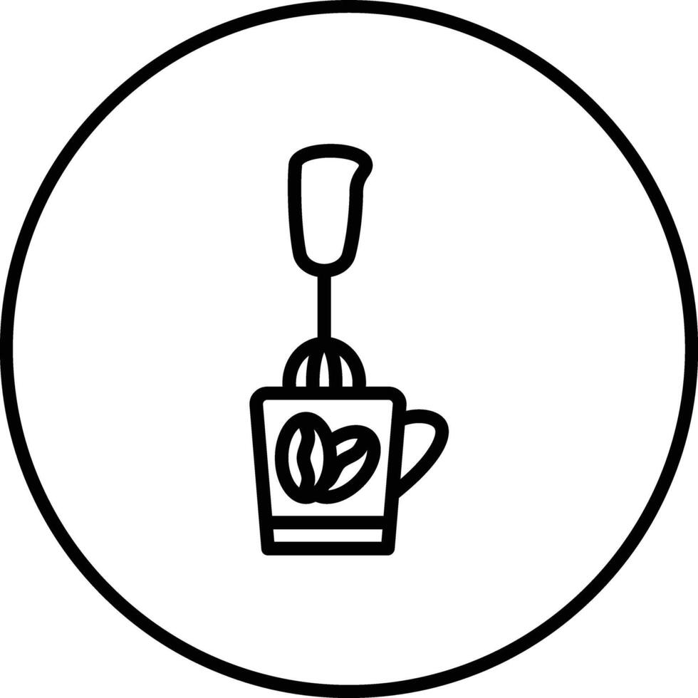 Coffee Mixing Vector Icon
