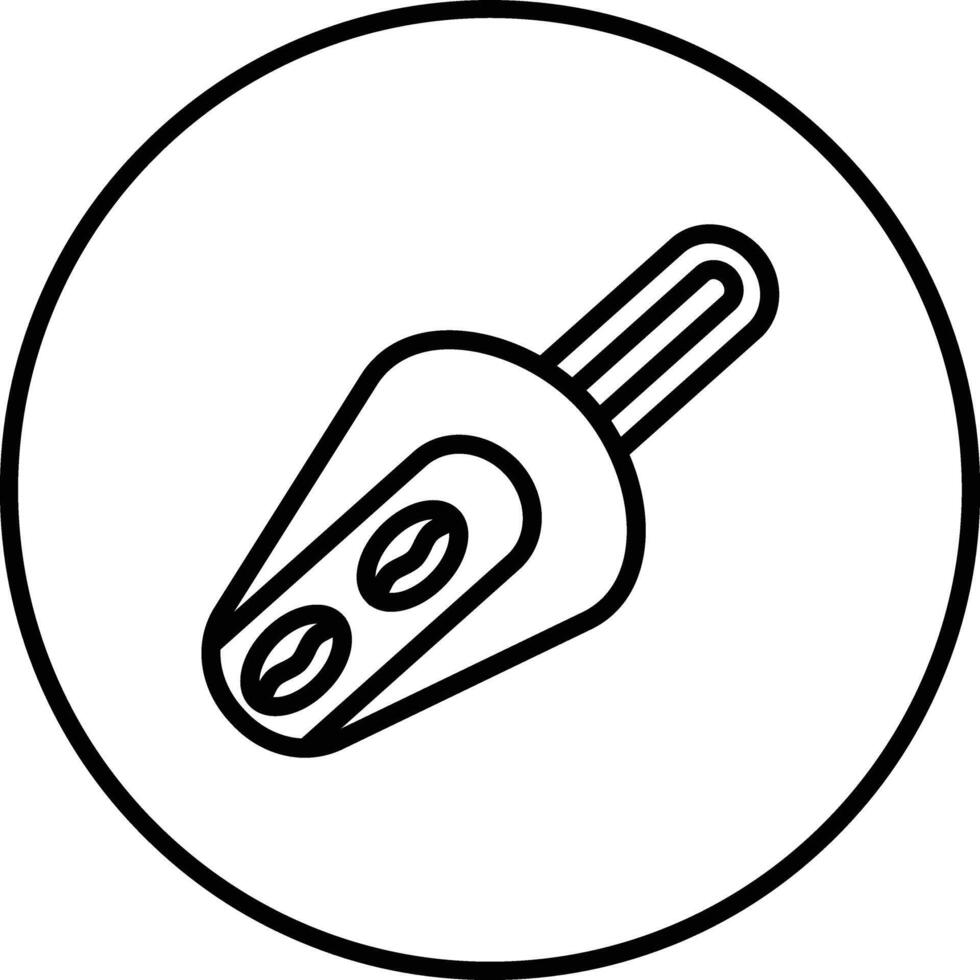 Coffee Scoop Vector Icon