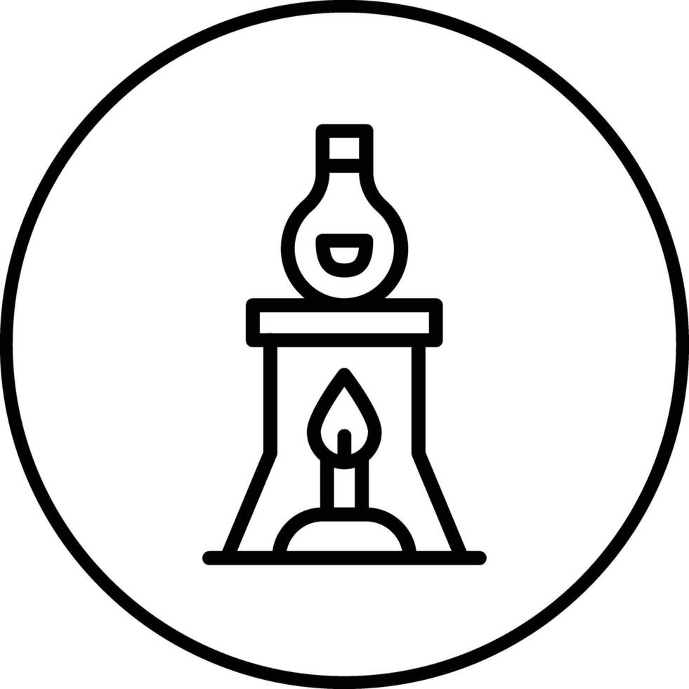 Bunsen Burner Vector Icon