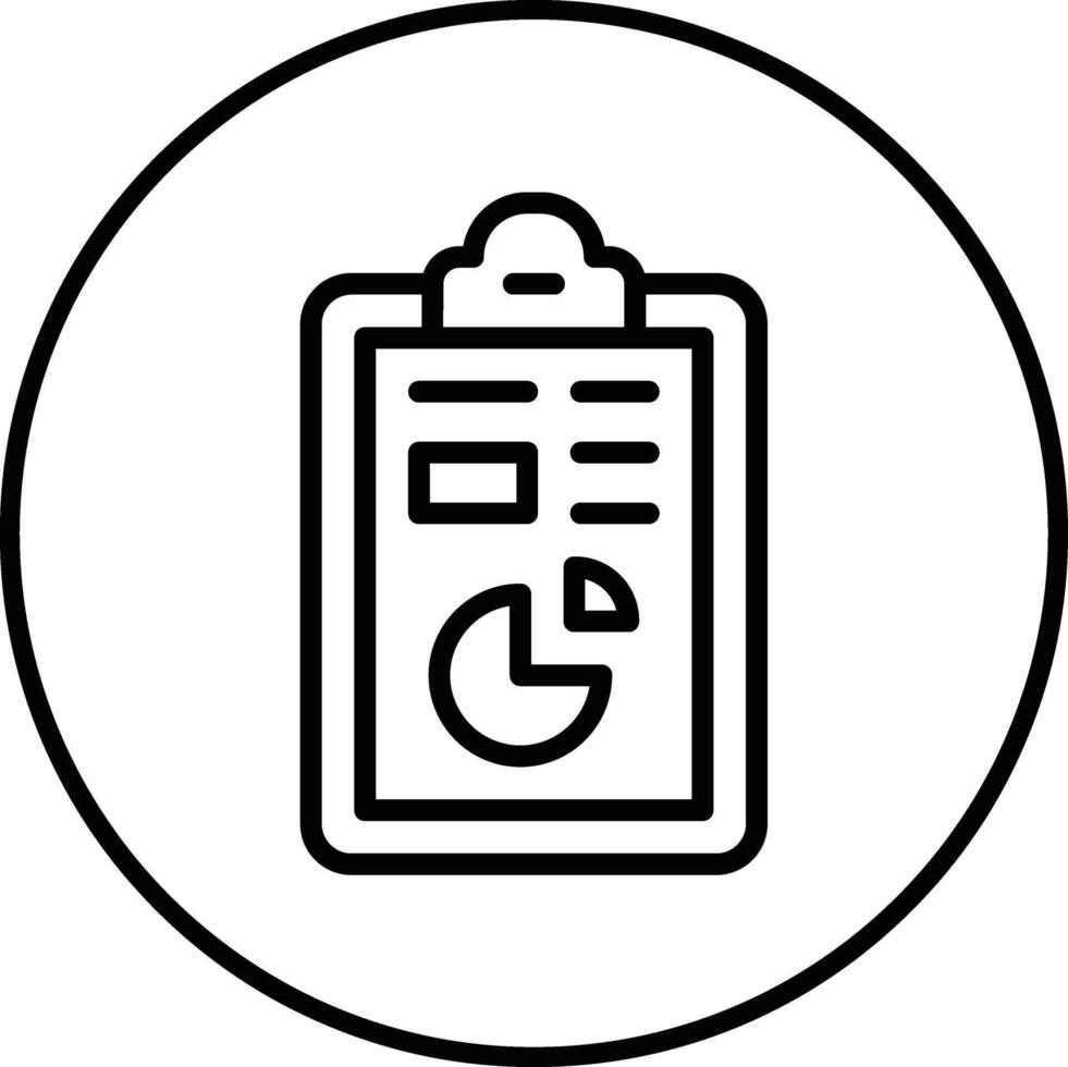 Lab Report Vector Icon