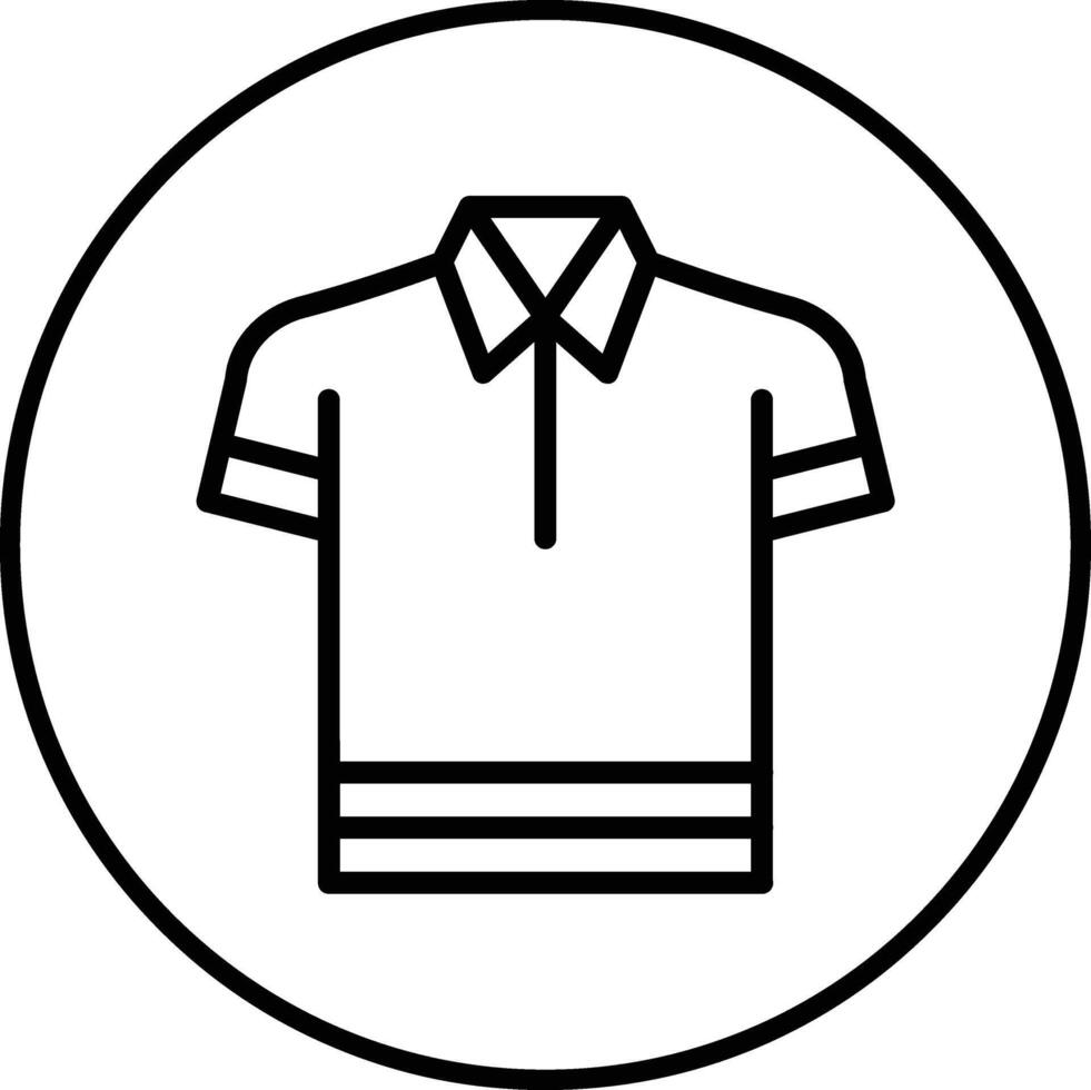 Polo Shirt Vector Icon