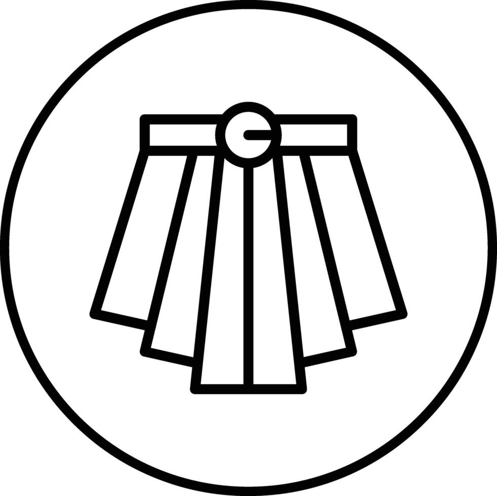 Skirt Vector Icon