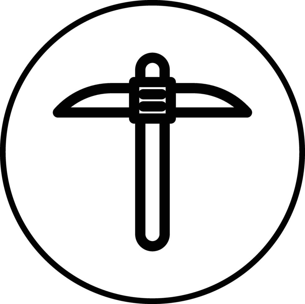 Pickaxe Vector Icon