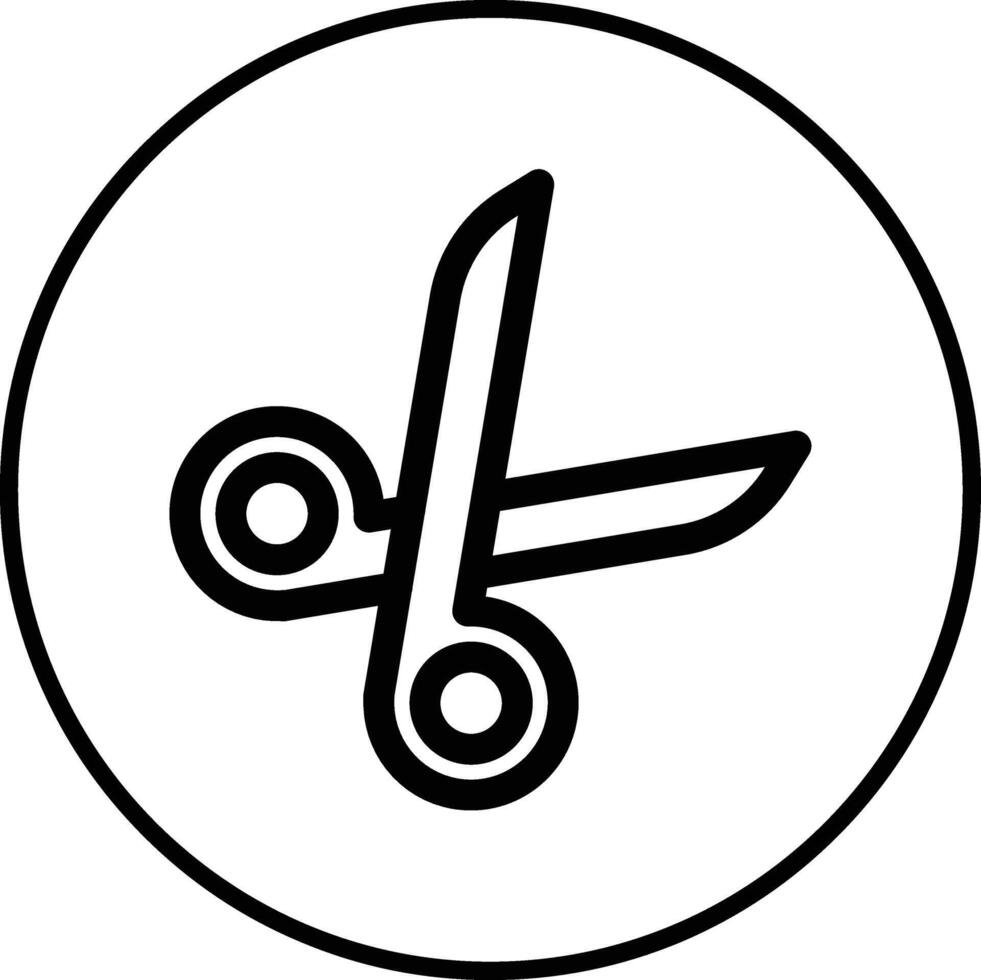 Cutting Tool Vector Icon