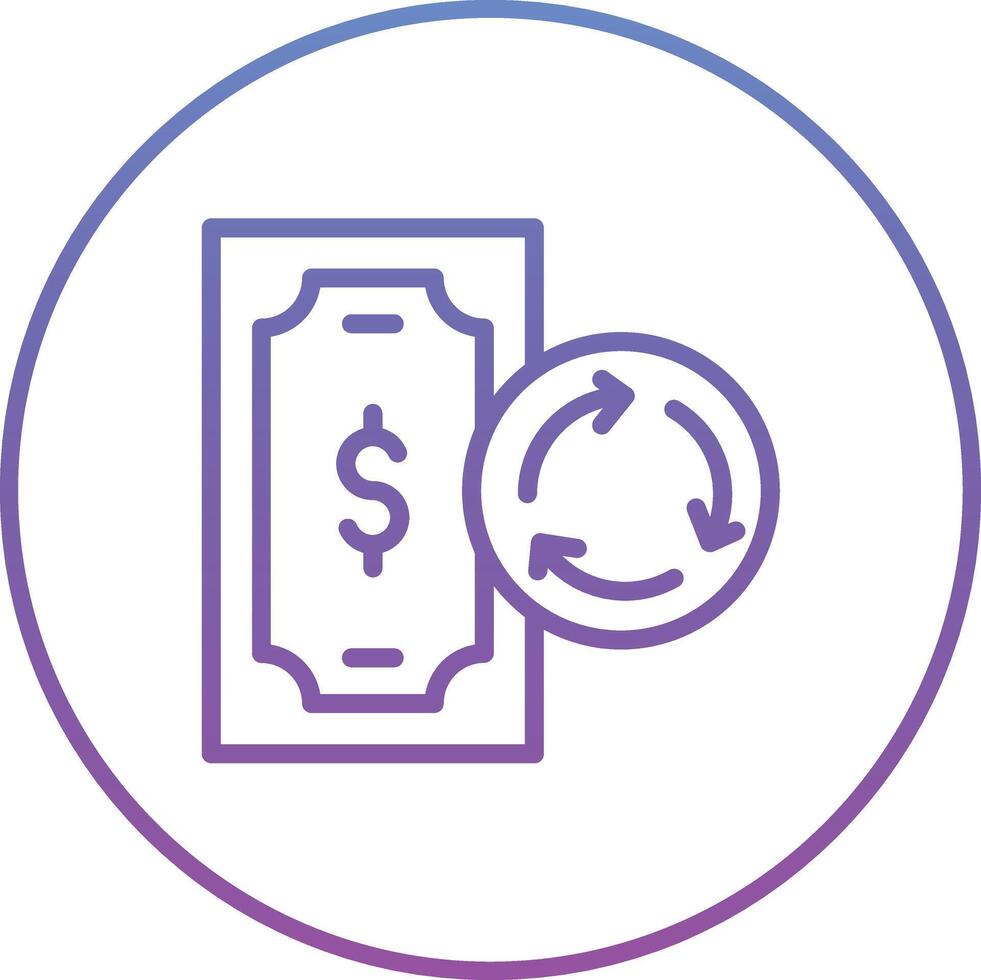 Cash Flow Vector Icon