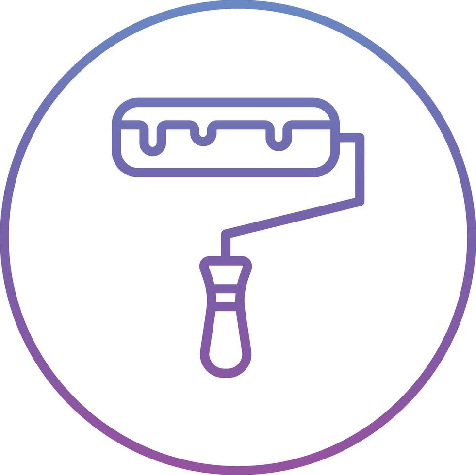 Paint Roller Vector Icon