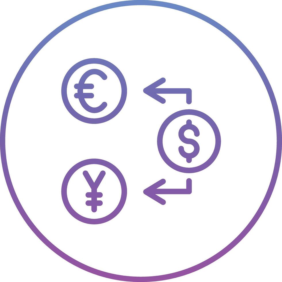 Currency Exchange Vector Icon
