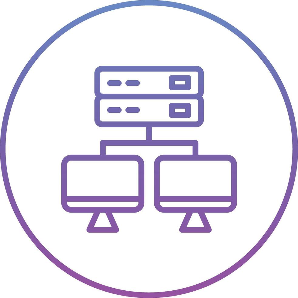 System Netowrk Vector Icon