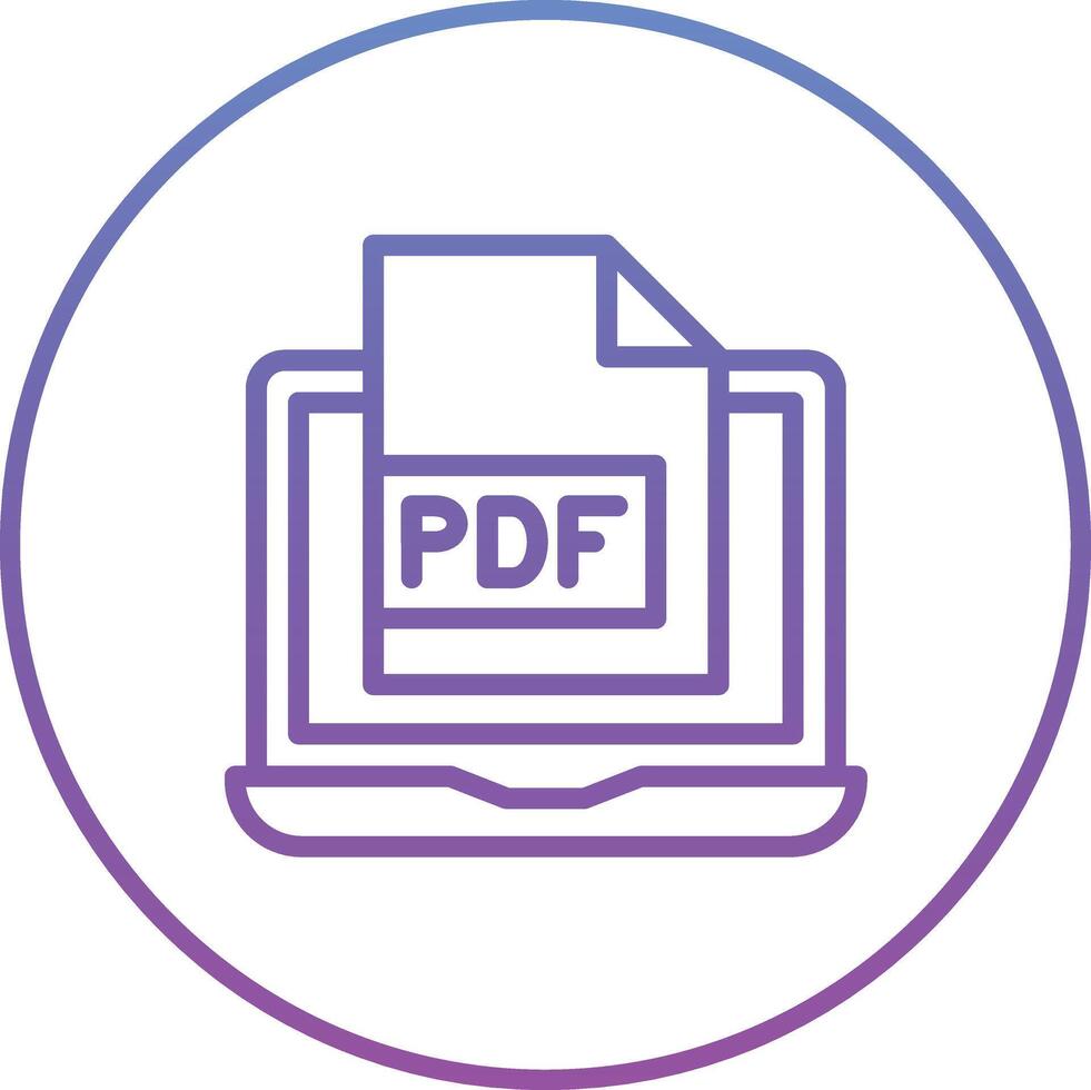 PDF Vector Icon