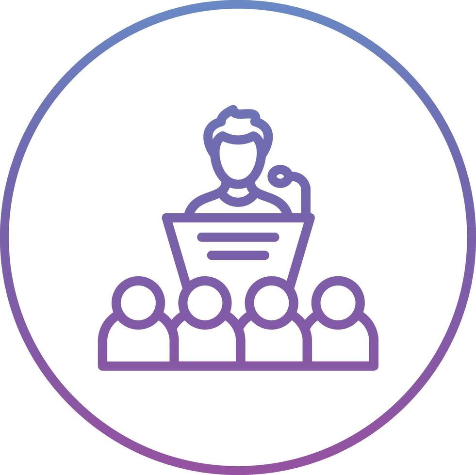 Conference Vector Icon