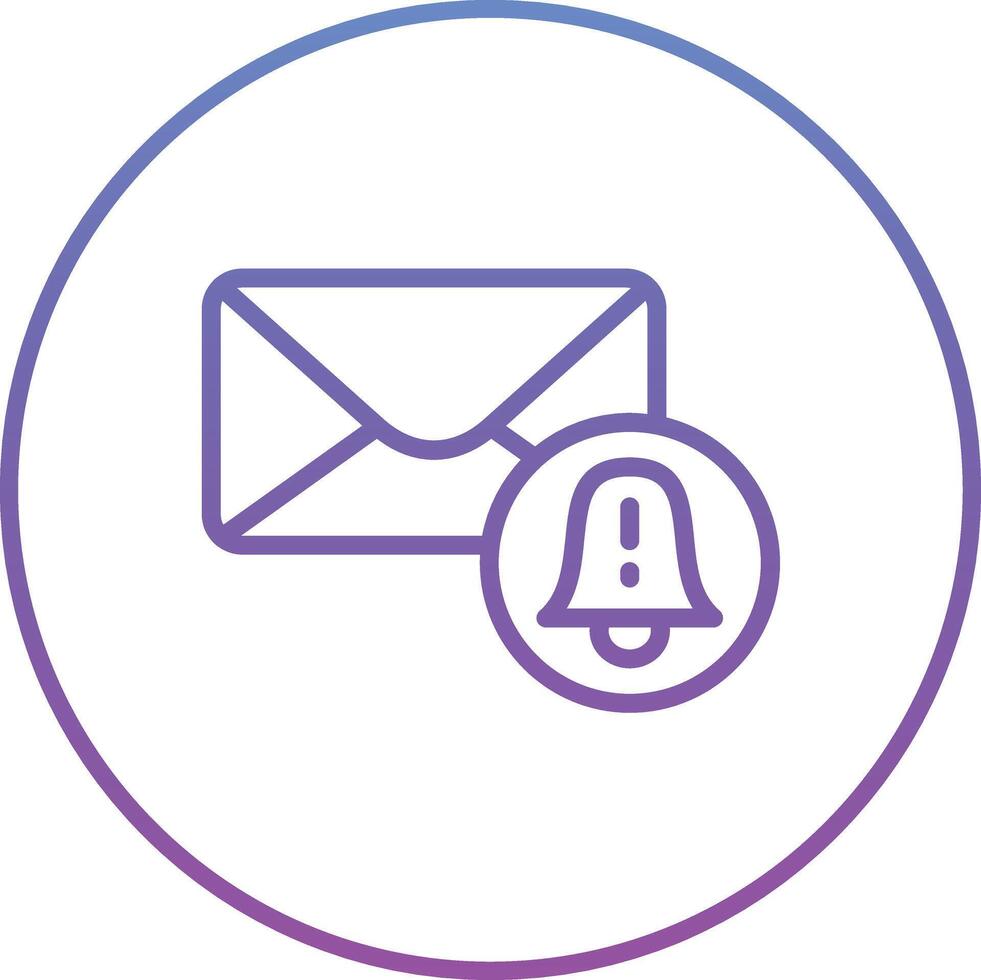 Email Notification Vector Icon