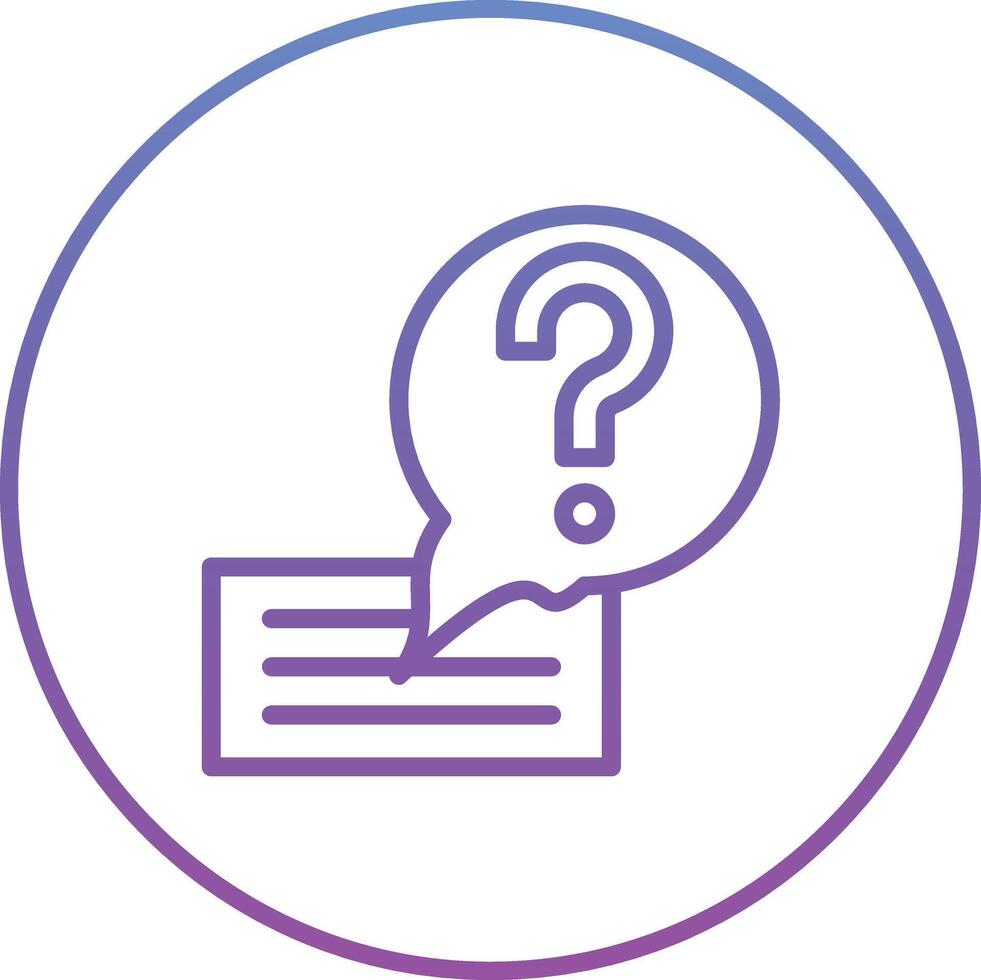 Questions Vector Icon