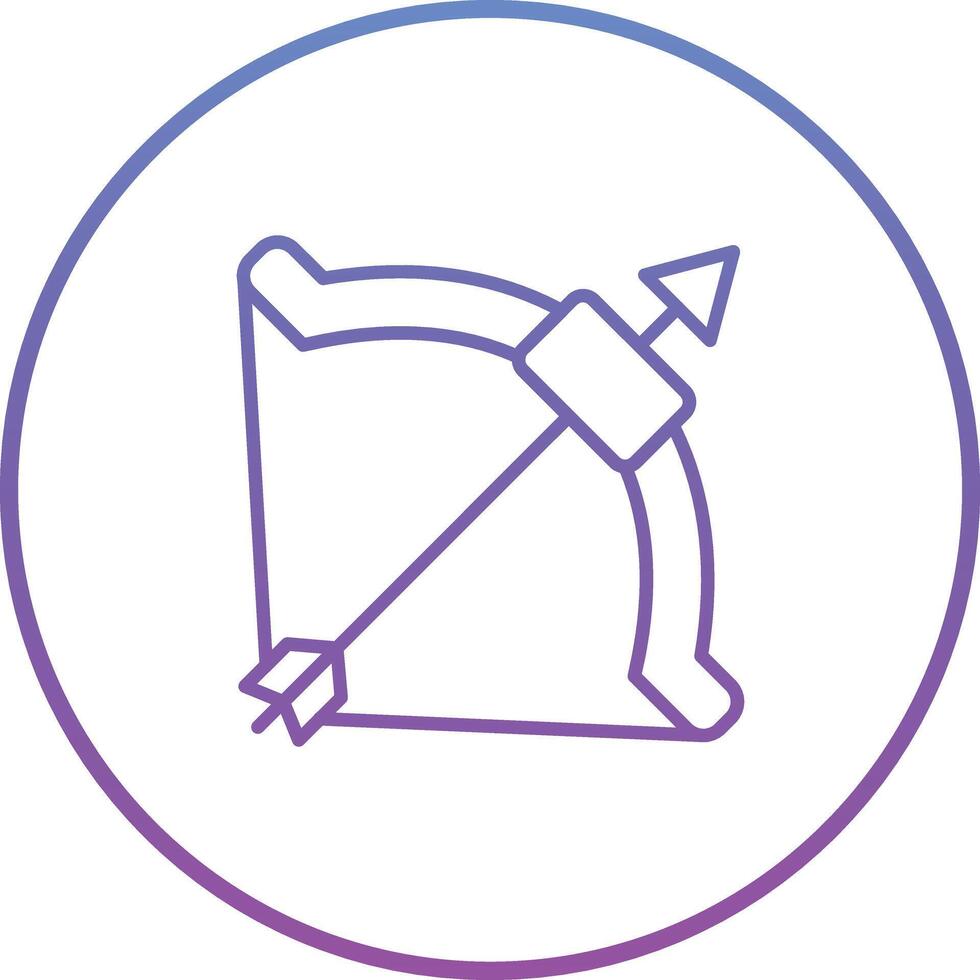 Bow Arrow Vector Icon