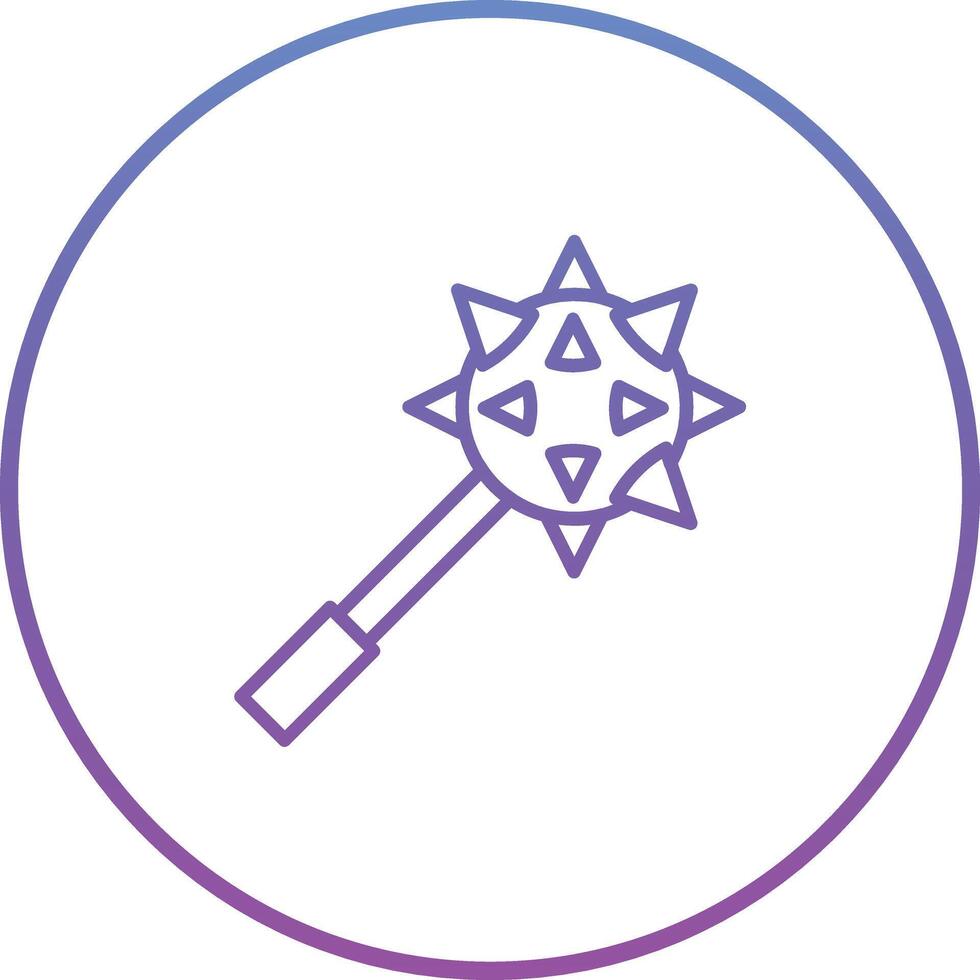 Mace Vector Icon