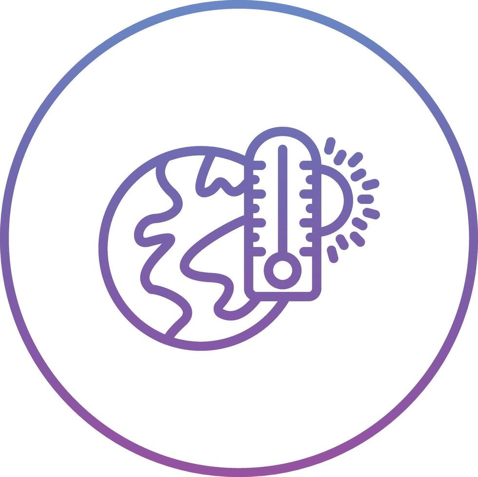 Global Warming Vector Icon