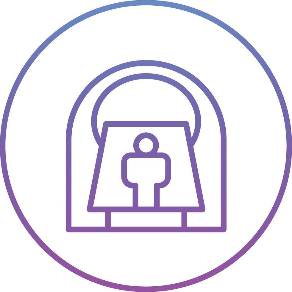 CT Scan Vector Icon