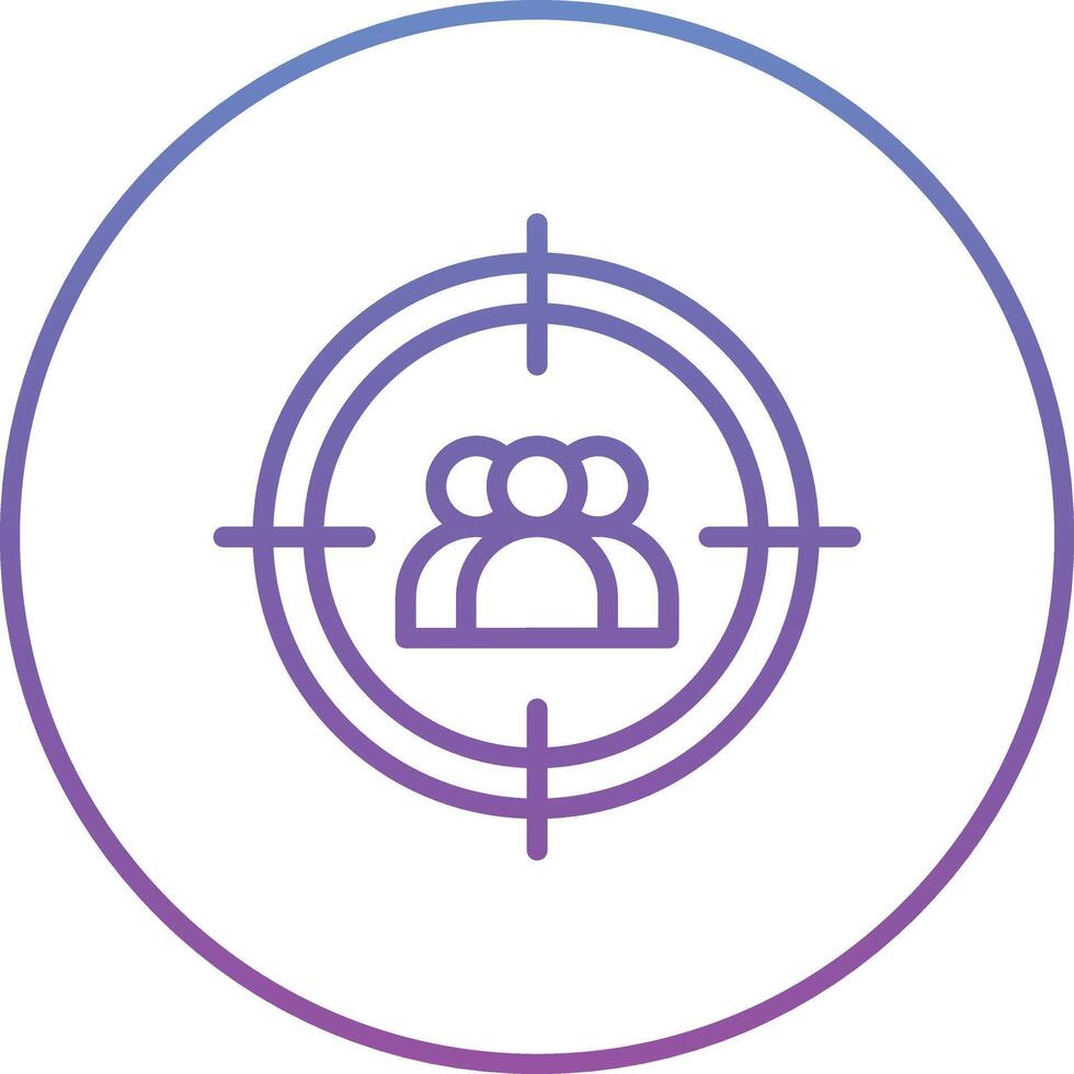 User Target Vector Icon