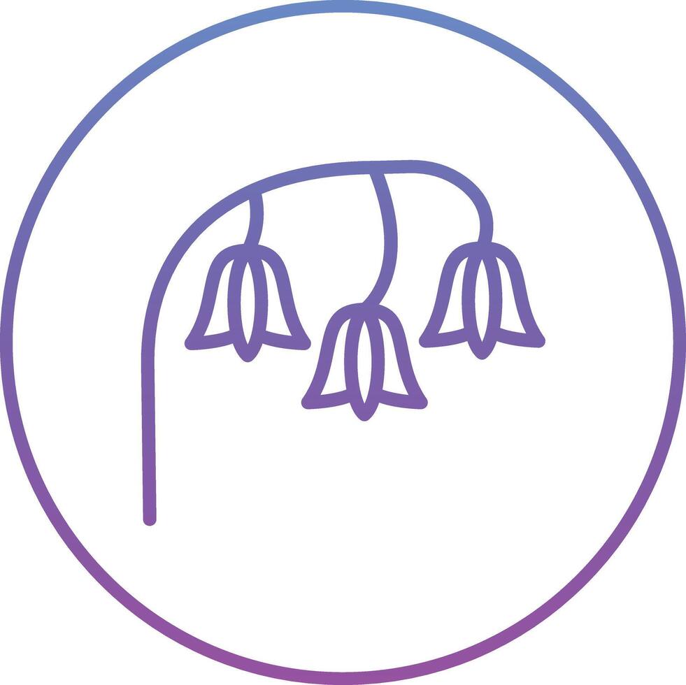 Bluebell Vector Icon