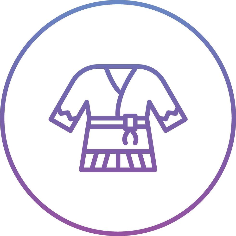 Kimono Vector Icon